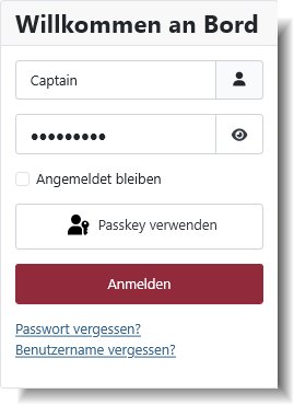 Willkommen an Bord